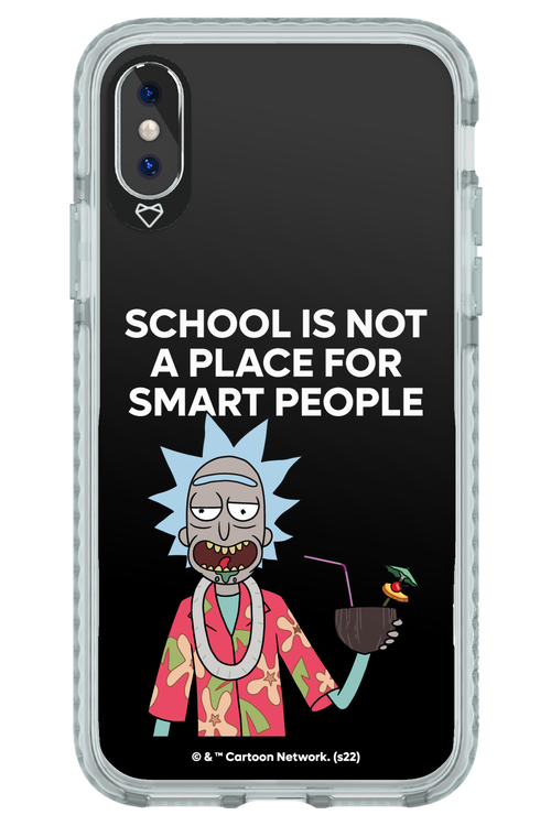 School is not for smart people - Apple iPhone X