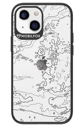 Contour Map - Apple iPhone 13 Mini