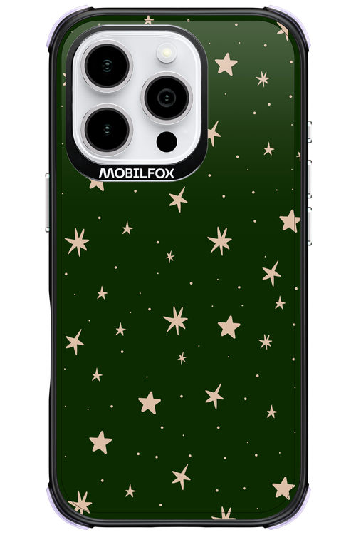 Forest Green Stars - Apple iPhone 16 Pro