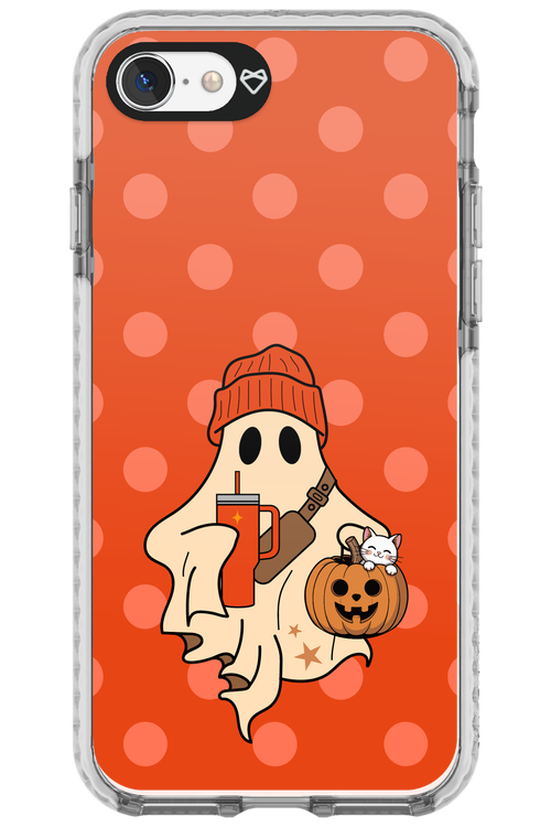 Ghost Girl (Orange) - Apple iPhone 8