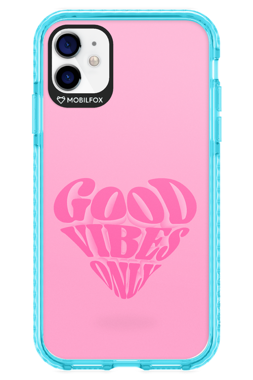 Good Vibes Heart - Apple iPhone 11