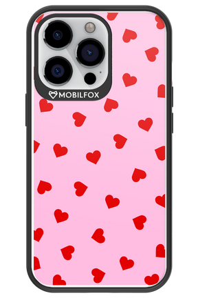 Sprinkle Heart Pink - Apple iPhone 13 Pro