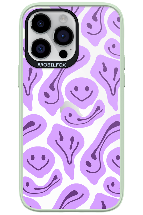 Fluid Smiley Purple - Apple iPhone 14 Pro Max