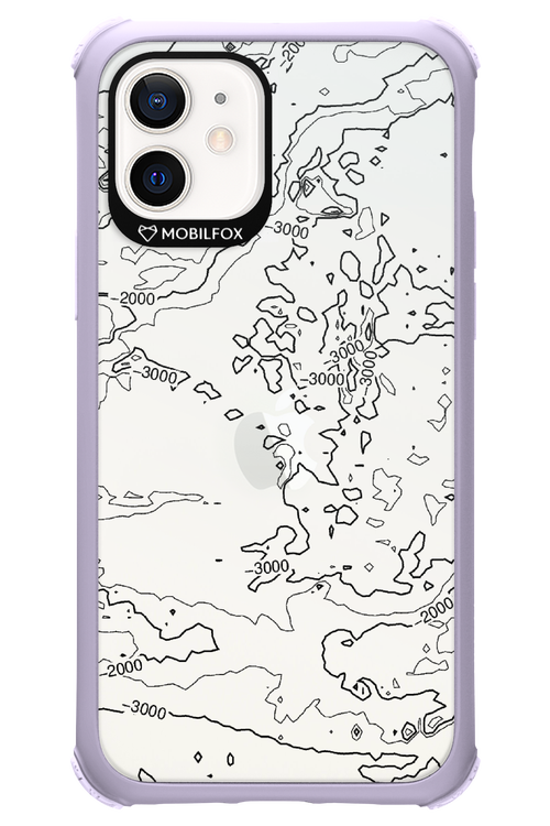 Contour Map - Apple iPhone 12