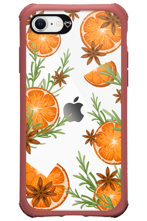 Orange With Star Anise - Apple iPhone SE 2020