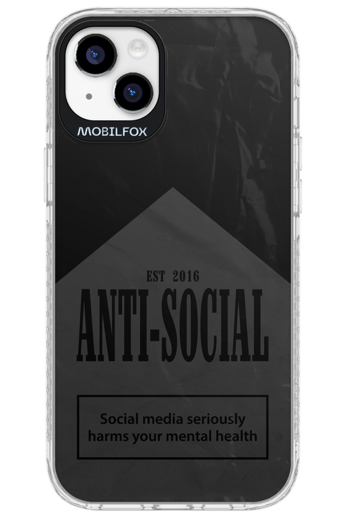 ANTI-SOCIAL (BLVCK) 2.0 - Apple iPhone 14 Plus