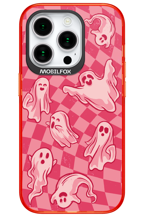 Strawberry Ghosts - Apple iPhone 15 Pro