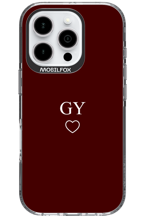 GY Burgundia 2.0 - Apple iPhone 16 Pro