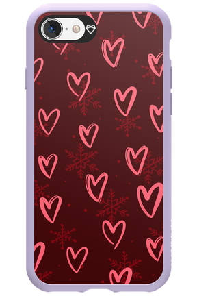 Christmas Hearts - Apple iPhone 8