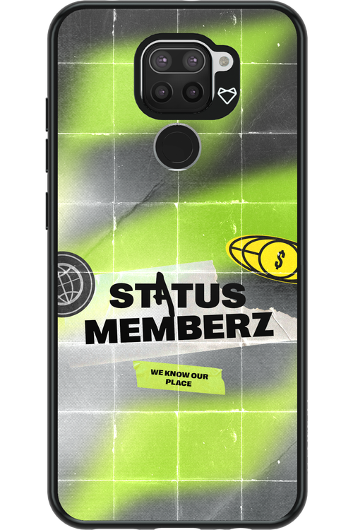 Status Memberz - Xiaomi Redmi Note 9