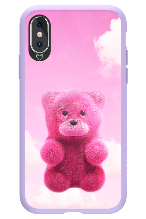 Pinky Bear Clouds - Apple iPhone XS