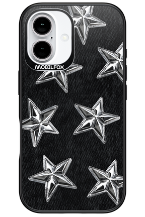 Chrome Stars - Apple iPhone 16