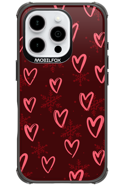 Christmas Hearts - Apple iPhone 16 Pro