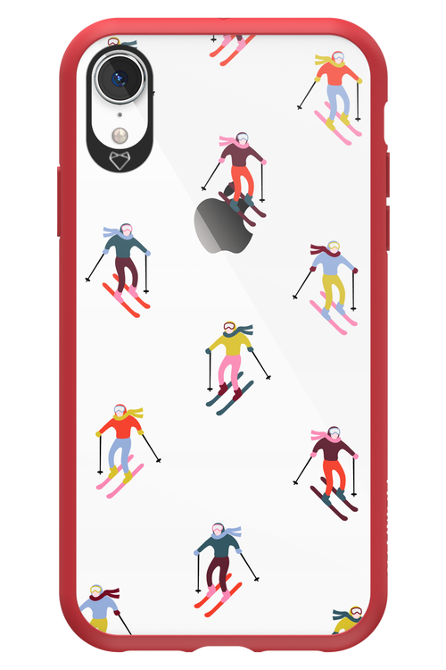 Snow Motion (Transparent) - Apple iPhone XR