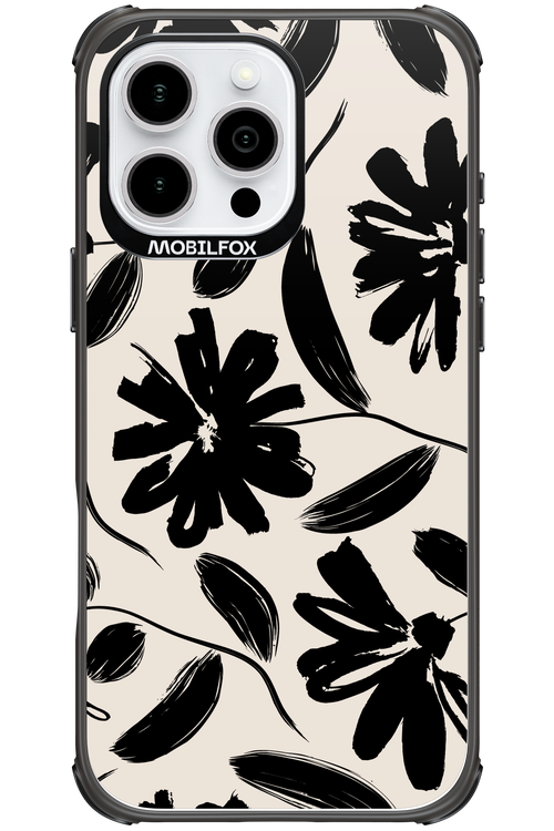 Monochrome Flowerss 2.0 - Apple iPhone 16 Pro Max