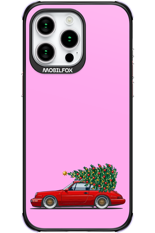 XMAS Car Pink - Apple iPhone 15 Pro Max