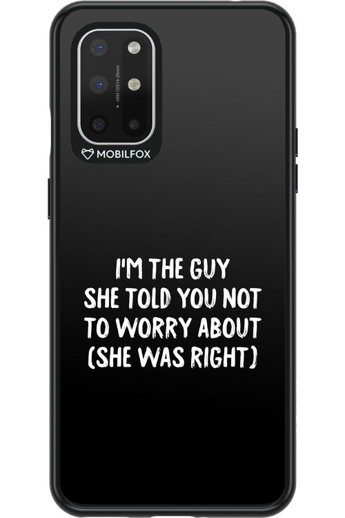 She was right - OnePlus 8T