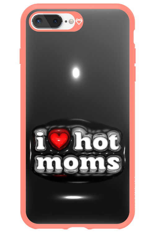 I love hot moms puffer 2.0 - Apple iPhone 8 Plus