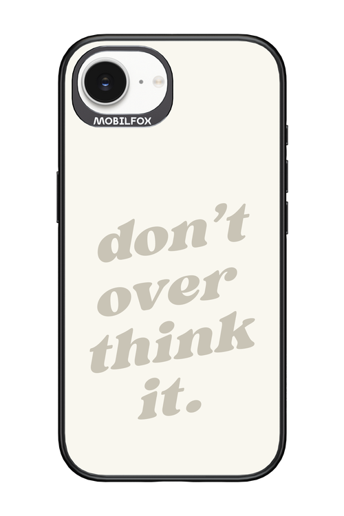 No OverThink - Apple iPhone 16e
