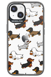Scary Dachshund (Transparent) - Apple iPhone 14
