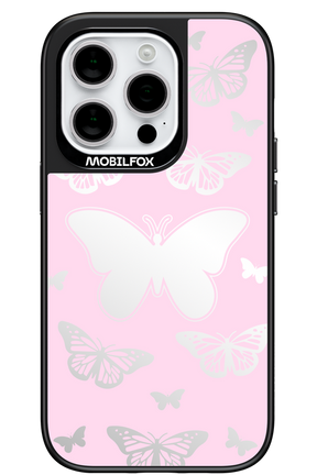 Butterfly Barbie Mirror - Apple iPhone 14 Pro