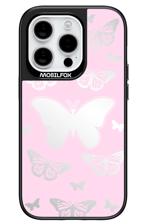 Butterfly Barbie Mirror - Apple iPhone 14 Pro
