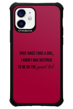 Guest List - Apple iPhone 12