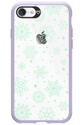 Tiffany's Snowflakes - Apple iPhone 8