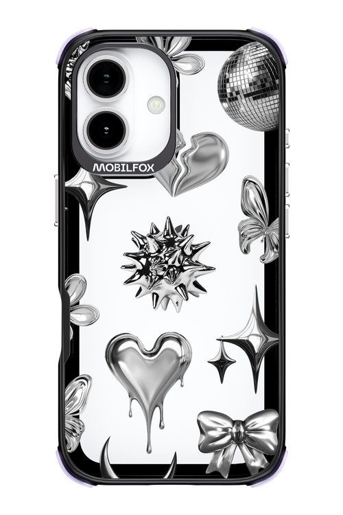 Silver Zone Transparent - Apple iPhone 17