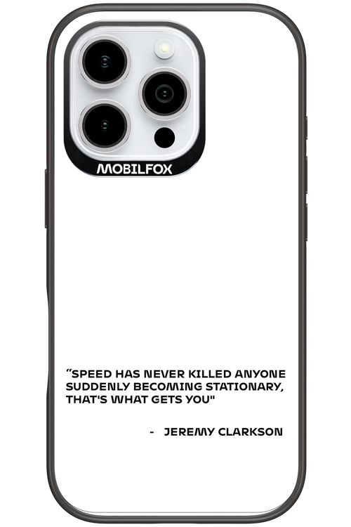 Speed Philosophy 2.0 - Apple iPhone 16 Pro