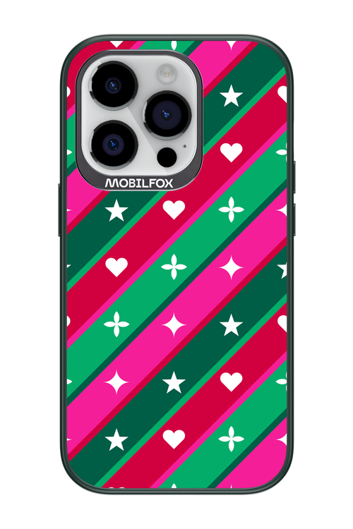 Christmas Stripes - Apple iPhone 14 Pro