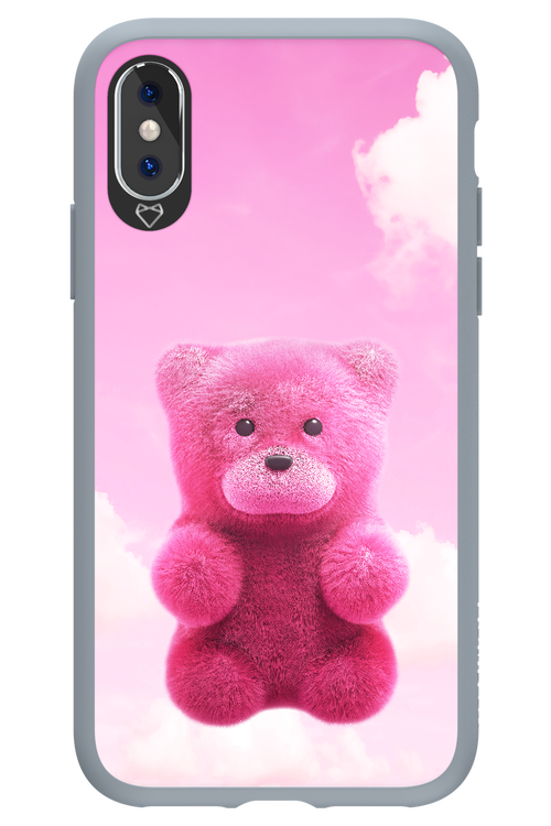 Pinky Bear Clouds - Apple iPhone X