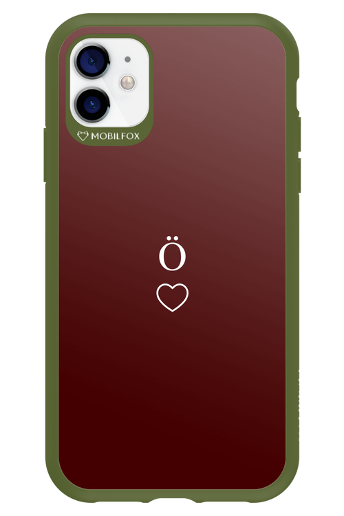 O Burgundia II 2.0 - Apple iPhone 11