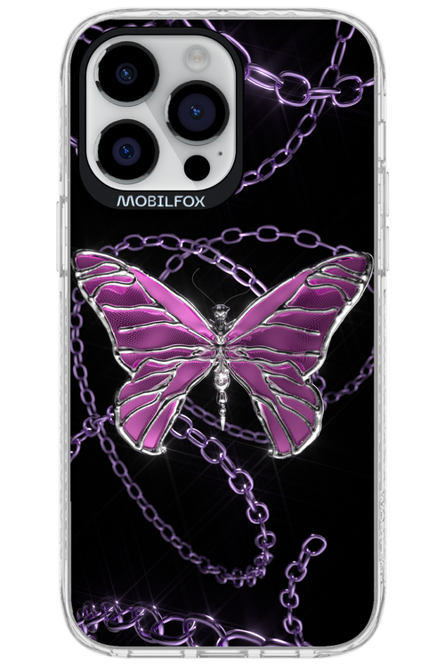 Butterfly Necklace - Apple iPhone 14 Pro Max