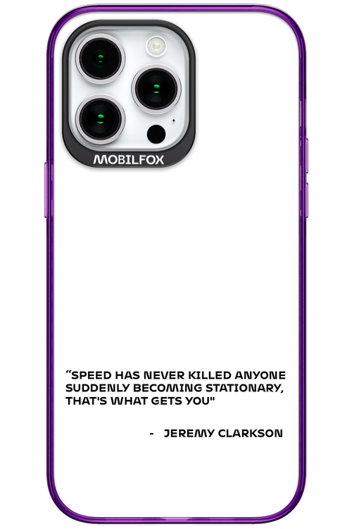Speed Philosophy 2.0 - Apple iPhone 15 Pro Max