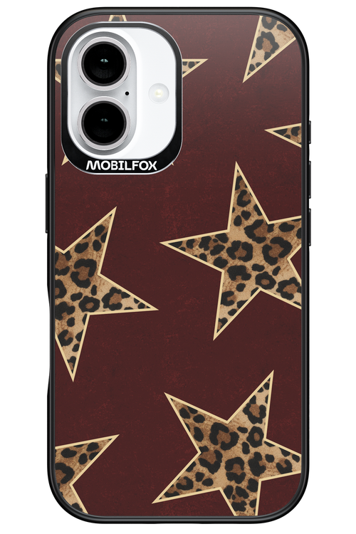 Wild Stars Burgundy - Apple iPhone 16