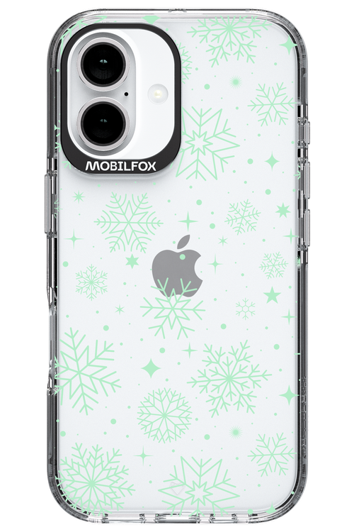 Tiffany's Snowflakes - Apple iPhone 16