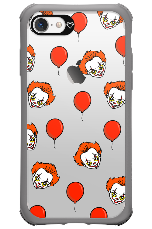 Mystery Clown (Transparent) - Apple iPhone 7