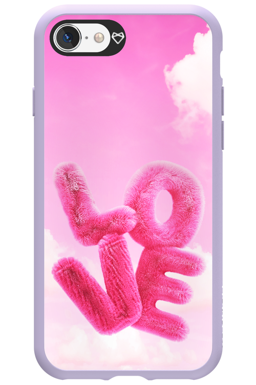 Pinky Love Clouds - Apple iPhone SE 2020