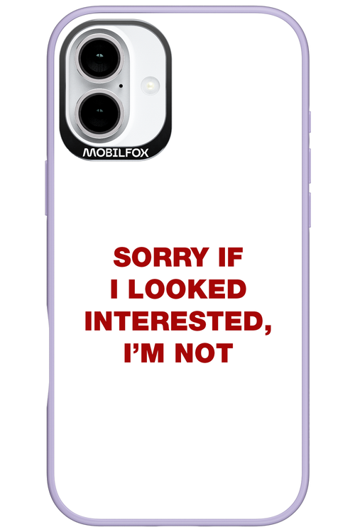I'm not - Apple iPhone 16 Plus
