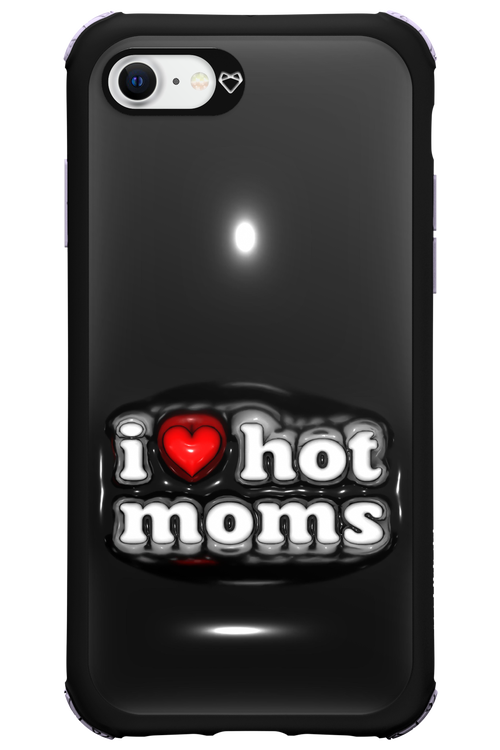 I love hot moms puffer 2.0 - Apple iPhone 8
