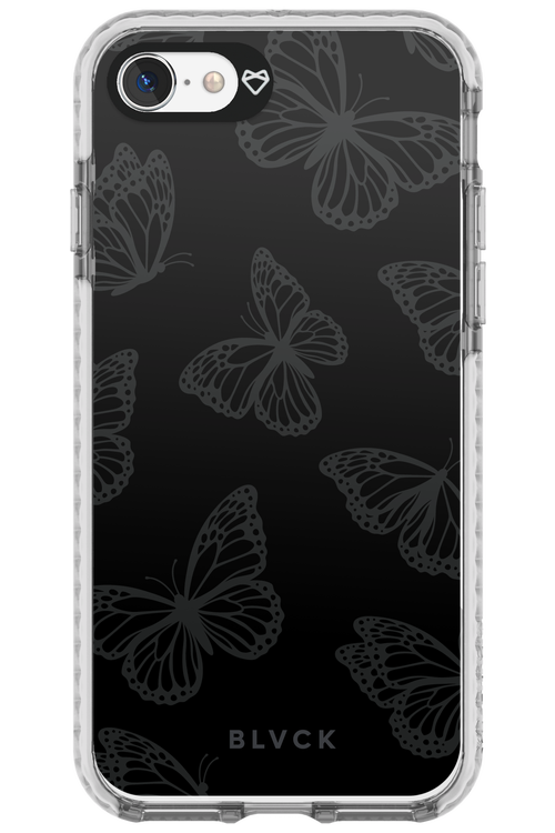 Black Butterflies - Apple iPhone 8