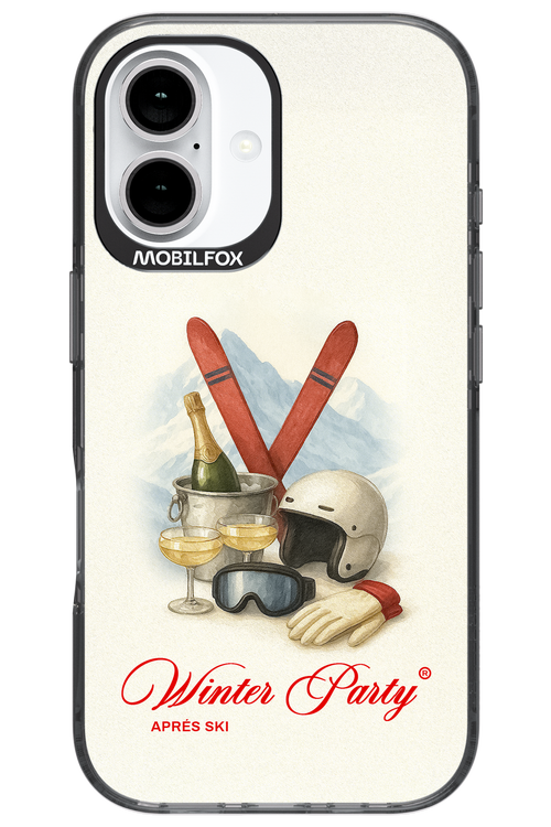 Winter Ski Party - Apple iPhone 16