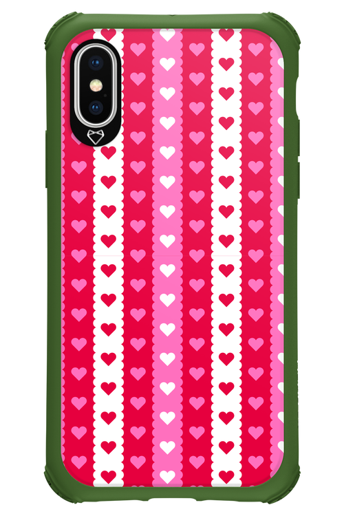 Christmas Heart Biscuit - Apple iPhone XS