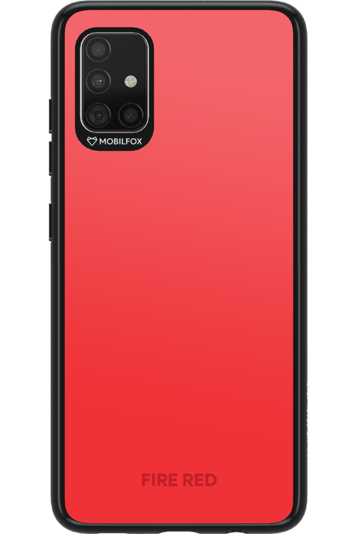 Fire red - Samsung Galaxy A51