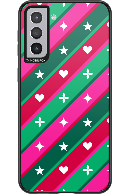 Christmas Stripes - Samsung Galaxy S21+