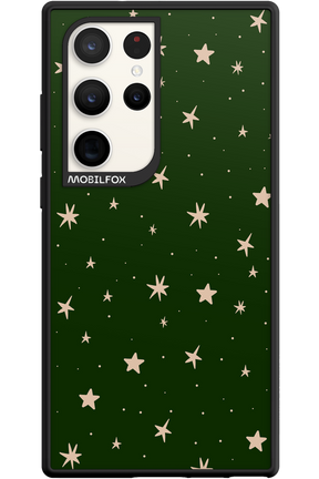 Forest Green Stars - Samsung Galaxy S23 Ultra