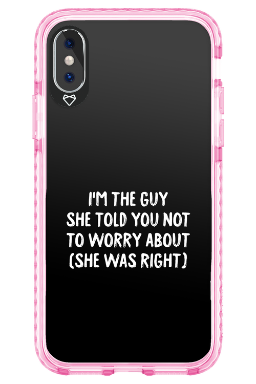 She was right 2.0 - Apple iPhone X