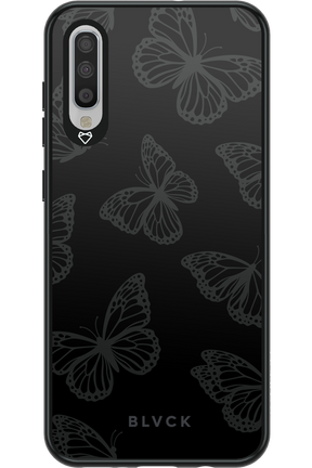 Black Butterflies - Samsung Galaxy A70
