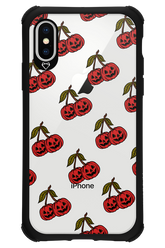 Spicey Pumpkin (Transparent) - Apple iPhone X